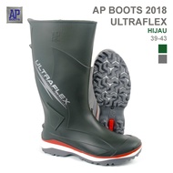 AP Boots 2018 Ultraflex Hijau - Sepatu Boot PVC