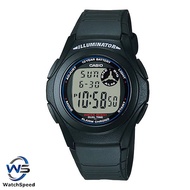 Casio Dual Time F200W-1A F-200W-1ADF Sports Watch