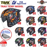 TRAX TZ301 PSB Approved Helmet *2024 New Design*