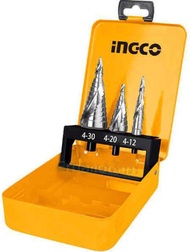 4-32mm Bộ 3 mũi khoan chóp nón INGCO AKSDS0302