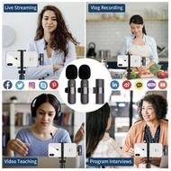 Wireless Lavalier Microphone with iPhone Lightning Port for iPhone  iPad Two Mini Mic Live Streaming