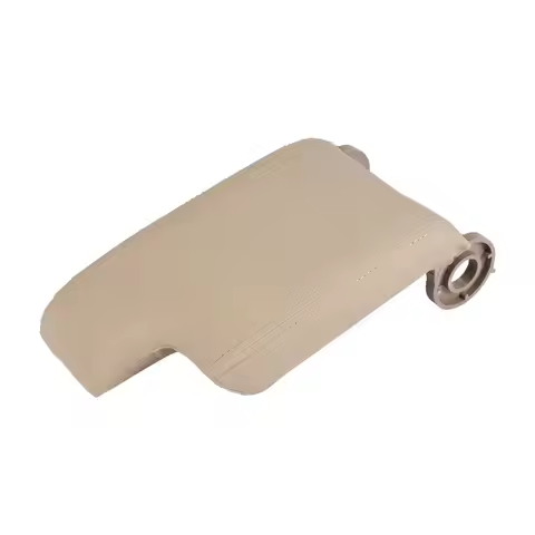 T42C-1Pcs Leather Armrest With Plastic Plate For BMW E46 3 Series 1999-2005 Left Hand Drive Beige