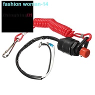 Casual●Boat Motor Emergency Kill Stop Switch for Yamaha /Tohatsu Outboard Stop Kill Switch Cut Off S