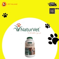 ✨PROMO✨NATURVET Vitapet Adult Daily Vitamins Plus Glucosamine For Dogs 60 Chewable Tablets