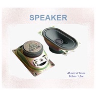 41mm * 71mm 8R 1.5W speaker speakers 8 ohm 1.5 watt box