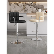 其他品牌 - 吧檯椅升降酒吧椅子現代簡約高腳凳靠背高凳子前臺吧椅收銀台吧凳