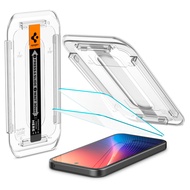 SPIGEN 2 Pack ฟิล์มกระจกสำหรับ Pixel 9a [Glas.tR EZ Fit] Less Time Guaranteed Alignment / ฟิล์ม Pixe