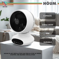Houm C6 / C8/ C8DC Air Circulator Fan Table Fan Circulator Strong Powerful Wind C6 / C8/ C8DC Kipas 