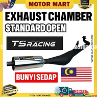 TS RACING RG RGV Standard Open Exhaust Pipe/ Suzuki RGV RG Ekzos Racing Std Racing