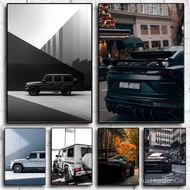 1PC Luxury GClass Super Car Poster  Art  Coffee House Bar Room Wall Decor Living Room Wall Decor, Be