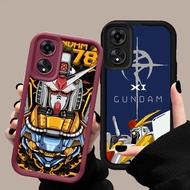 DR-3 Gundam Phone case for OPPO A17 A18 A60 A38 A58 Reno 7 8 7Z 8Z Lite