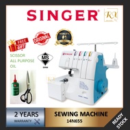 [BUBBLE WRAP] SINGER SEWING MACHINE 14N655 MESIN JAHIT TEPI 14N655