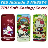 YES Altitude 3 M685Y4 YES 3 M685 fancy case fashion casing corak karton soft cartoon back TPU cover cikgu B40 sarung fon