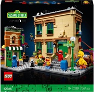 LEGO Ideas 123 Sesame Street 21324 Building Kit, Great Construction and Show Model for Adults with E