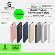 Belkin BoostCharge PowerBank 10,000 | 20,000 Mah BPB011bt | BPB012bt(ip16,ipad,tablet,earbuds)