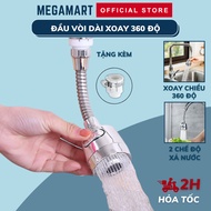 C'MON DV-05 360-degree rotating 3-mode dishwasher pressure faucet head - MEGAMART