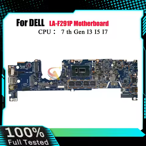 DDA30 LA-F291P LA-F292P Laptop Motherboard For DELL Latitude 13 7390 2in1 CN-02PK0W 071V71 0441WF 04