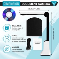 Portable High-Definition Scanner, Document Camera with Real-Time Projection Video Recording Function