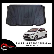 PERODUA MYVI 2018~2020 REAR CARGO BOOT TRAY CAR ACCESSORIES HIGH QUALITY