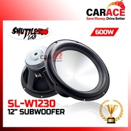 SHUTTLE LAB SL-W1230 | 12 Inch Subwoofer | 12" Subwoofer 600W | Car Audio Woofer Subwoofer Speaker |