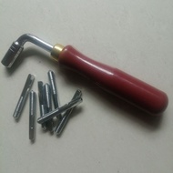 Guqin String Nails Piano Nails String Shafts Guqin String Nails Wrench with 7 String Nails