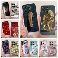 For Motorola Moto G15 Power Case XT2521-5 Cool Animals Painted Cover Soft TPU Phone Case For Motorol