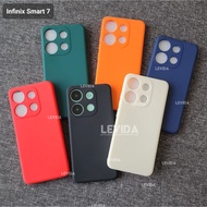 Infinix Smart 7 Softcase Macaron Square / Case Square Edge Case Infinix Smart 7