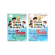 Sách - Vở Ô Li Bài Tập Toán Lớp 5 - Combo 2 Cuốn - Bám Sát SGK Cánh Diều - Hồng Ân