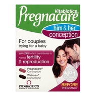 *READY STOCK*  Vitabiotics Pregnacare BEFORE CONCEPTION for Him &amp; Her (Original and Genuine)