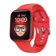 W78PRO智慧手環藍牙通話無線充血壓血氧健康睡眠監測智慧手錶（紅色）