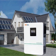 Photovoltaic inverter and controller integrated unit for solar power generation with anti-backflow a