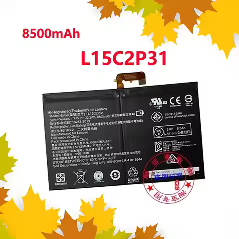 100% Reliable Battery L15C2P31 For Lenovo Yoga Book X91L YB1-X90L YB1-X91F X91X YB1-X90F Series Tabl