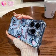 Candy Happy Stitch Shockproof Clear Armor Phone Case for Honor 400 200 Pro Magic 7 6 5 Lite X9C X8B 
