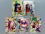 最新 龍珠Super divers 日版SDV9 PUR 連繫の伙伴 燙金坑紋閃  無傷卡 一套5張 @$100套    星期四油麻地交收 郵寄$5