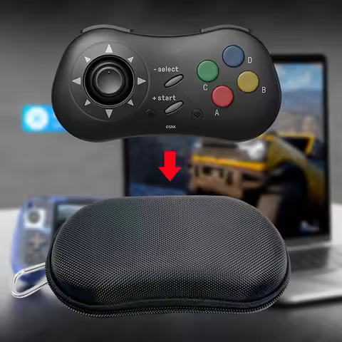 EVA Carrying Case for 8Bitdo NEOGEO for 8Bitdo M30 Wireless Controller Shockproof Hardshell Protecti