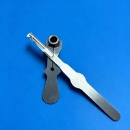 1PCS Full Stainless Steel HU66 Lock Pick Tool Fast Open Repair Car Lock,Auto HU66 Inner Groove Lock 