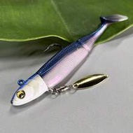 9cm 21.8g Lead Head Soft Bait Fishing Lure