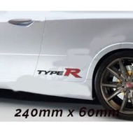 HONDA TYPE R STICKER