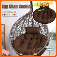 LIAOY Swing Chair Mat, Outdoor Supply Thickened Egg Chair Cushion Seat Pad, Durable Hammock 105cm Floor Cushions Rocking Chair Seat Mat Tatami