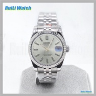 Mens Casual Watch 36mm/39mm silver Silver datejust Watch Casual Watches Automatic Mechanical Watches Waterproof 50m for Seiko mod