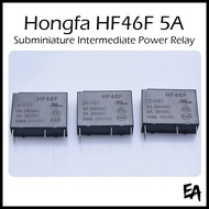 Hongfa Subminiature Intermediate 5A Power Relay HF46F