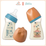 PPSU Doctor Betta wide neck milk bottle for newborns 160ml 240ml good anti-choking and flatulence - 