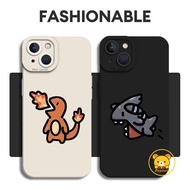 Cartoon Fashion Shark Phone Case For Samsung Galaxy S26 S25 Edge Plus Ultra FE A56 M56 F56 A55 M55S 