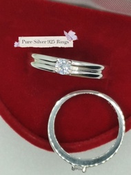 Original Silver 925 Rings for Ladies(Ready stock) /Cincin perempuan