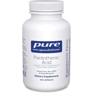 Pure Encapsulations Pantothenic Acid | Hypoallergenic Supplement Supports Cellular Energy Production