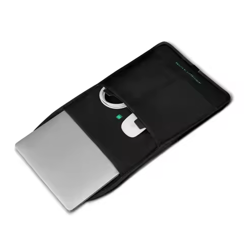 Korin Designs Men Women 16 inch Laptop Sleeve Bag For Business Travel Black