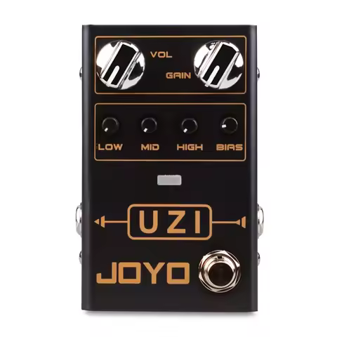 Joyo R-03 Distortion Electric Guitar Effects Pedals Processor Footswitch for Heavy Metal Music True 