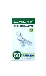 GlucoSure 血糖刺針(50支) Apexbio 血糖測試採血針 大部分血糖機都適用