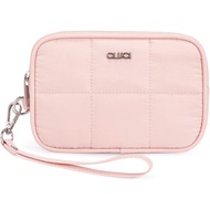 CLUCI Puffer Wristlet Wallet for Women Large Capacity 3 Zipper Purse Nylon Quilted Clutch Purse for 