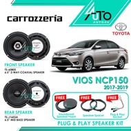 Carrozzeria Speaker Toyota Vios NCP150 Plug & Play Car Speaker PNP Front Rear No Modify Socket Space